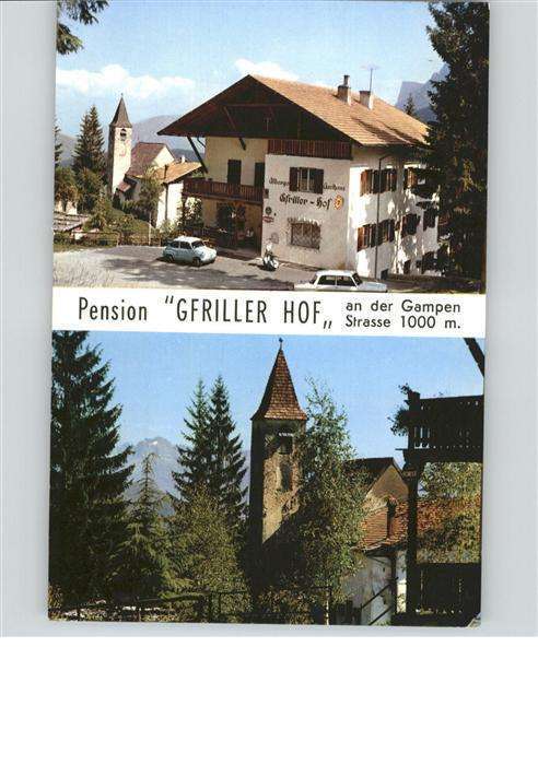 Merano Meran Pension Gfriller Hof