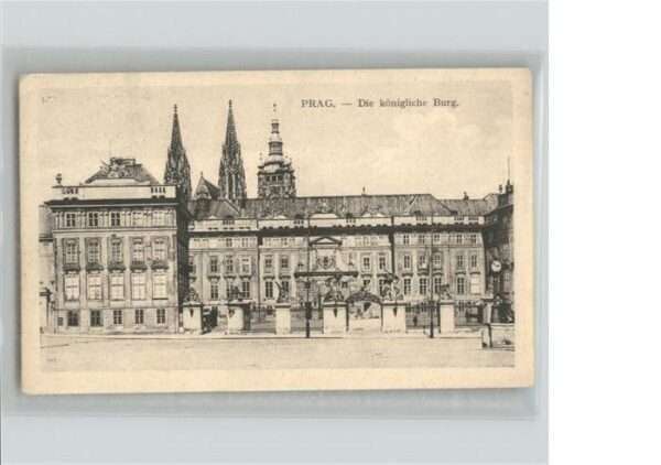 Prag Prahy Prague Burg