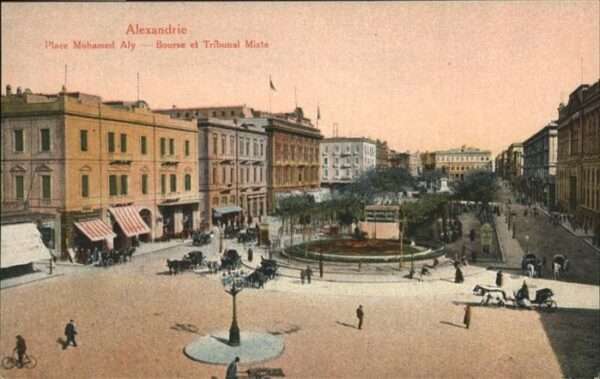 Alexandrie Alexandria Place Mohamed Aly Kutsche
