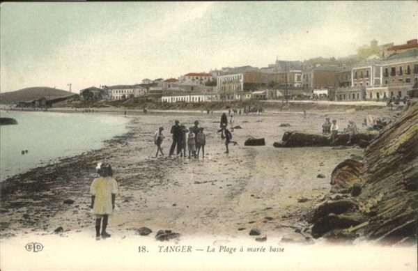 Tanger Tangier Tangiers Plage maree basse