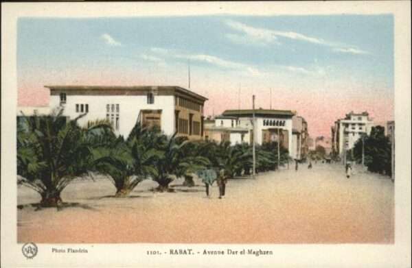 Rabat Marokko Avenue Dar el Maghzen