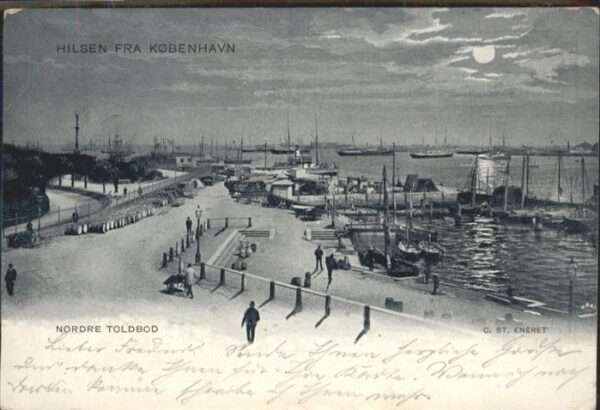 Kopenhagen Hilsen Schiff Nordre Taldbod