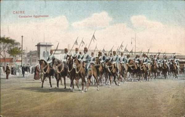 Cairo Egypt Cavaleries Egyptiennes Pferde
