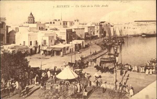 Bizerte Ville Arabe Schiff Kutsche