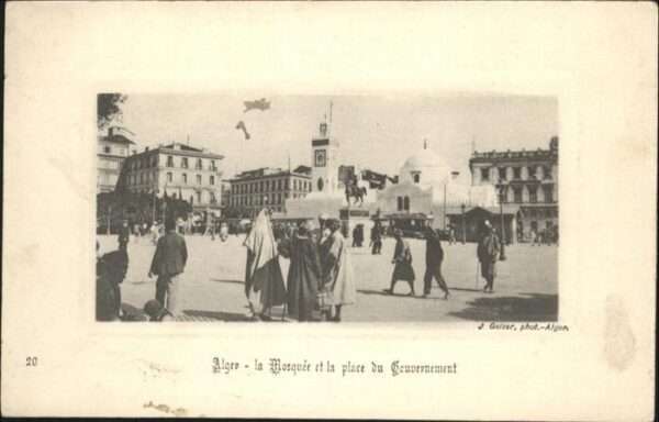 Alger Algerien Mosquee Place Gouvernement