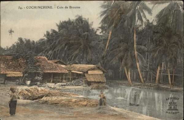 Cochinchine Vietnam Coin Brousse