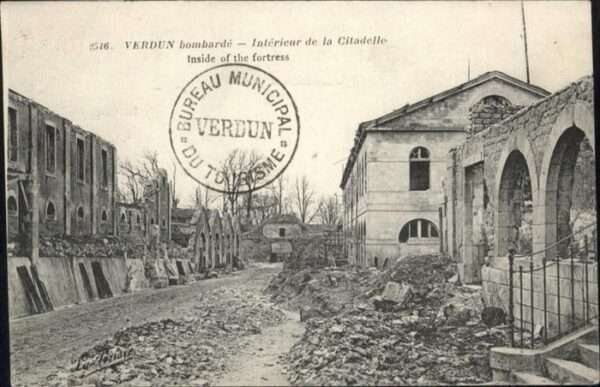 Maxeville Verdun bombarde