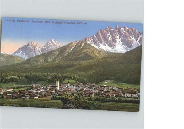 Innichen Suedtirol Pustertal Haunold