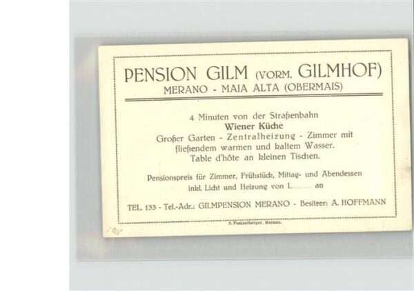 Merano Meran Pension Gilm – Bild 2