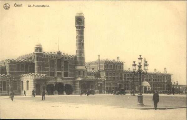 Gent Gand Flandre St Pietersstatie