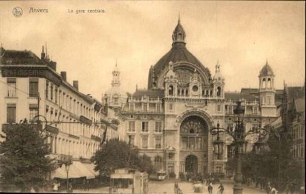 Anvers Antwerpen La Gare Centrale Strassenbahn