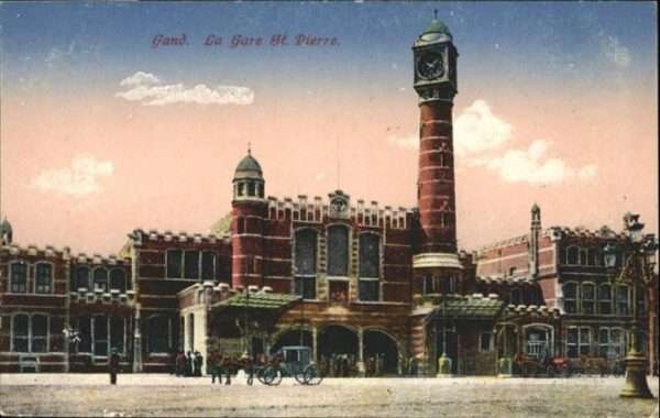 Gand Belgien Gare Saint Pierre Kutsche