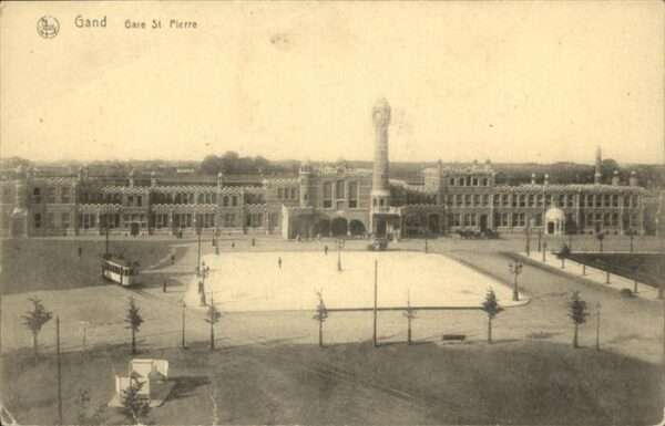 Gand Belgien Gare Saint Pierre Strassenbahn