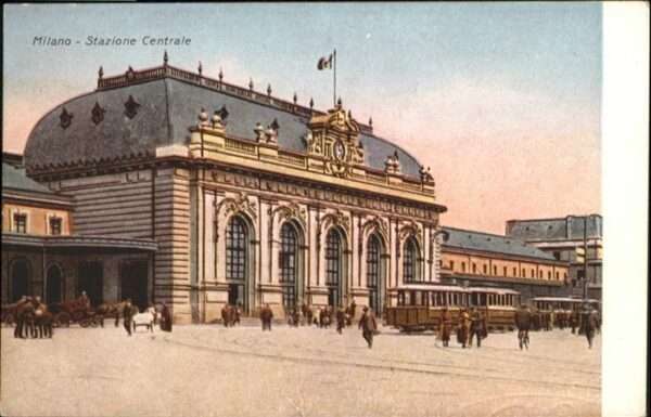 Milano Stazione Centrale Strassenbahn Kutsche