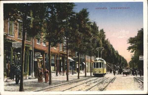 Arnhem Steenstraat Strassenbahn
