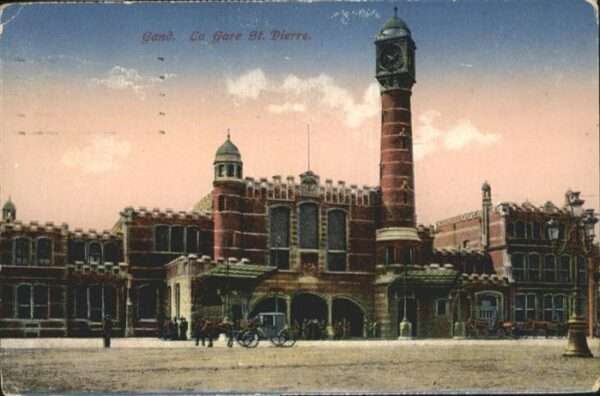 Gand Belgien Gare Saint Pierre Kutsche