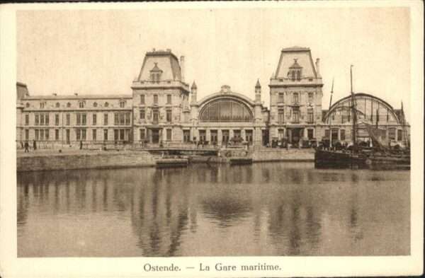 Ostende Oostende Gare Maritime Schiff