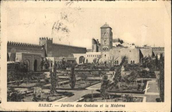 Rabat Marokko Jardins Oudaias Medersa