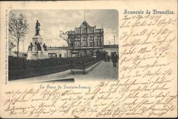 Bruxelles Bruessel Gare De Luxembourg