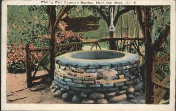San Diego California Wishing Well Ramonas Marriage Place