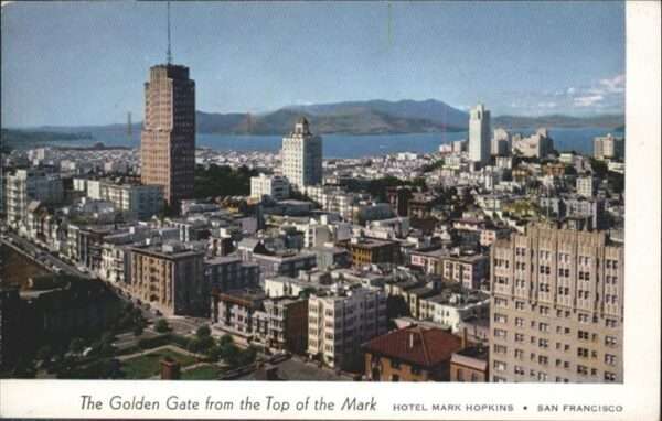 San Francisco California Golden Gate Hotel Mark Hopkins
