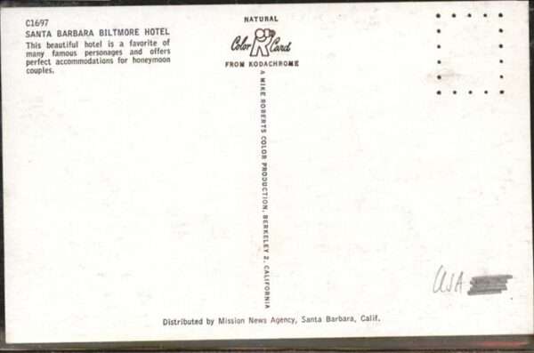 Santa Barbara California Biltmore Hotel – Bild 2