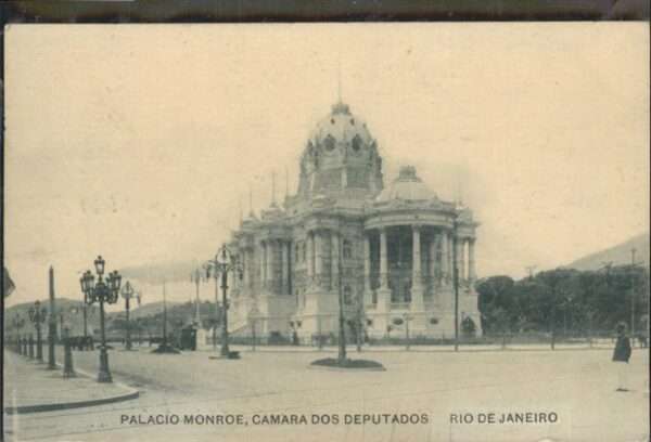 Rio de Janeiro Palacio Monroe Camara dos Deputados