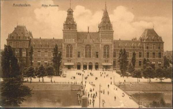 Amsterdam Niederlande Rijks Museum Brücke