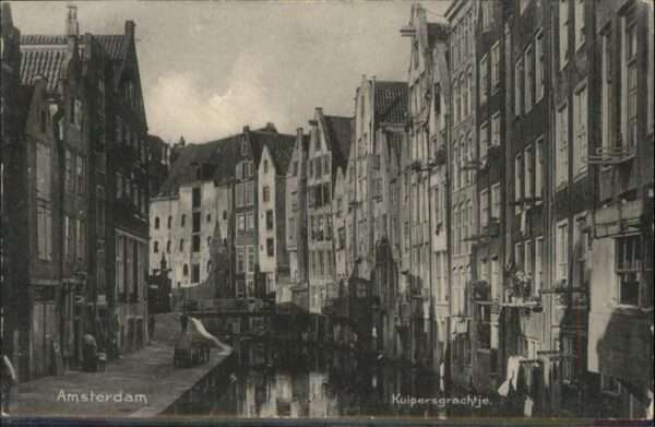 Amsterdam Niederlande Kuipersgrachtje