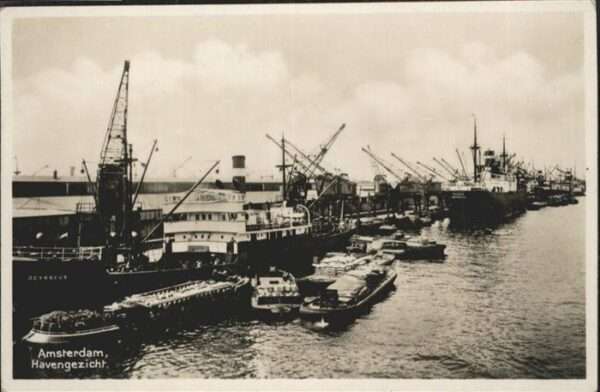 Amsterdam Niederlande Hafen