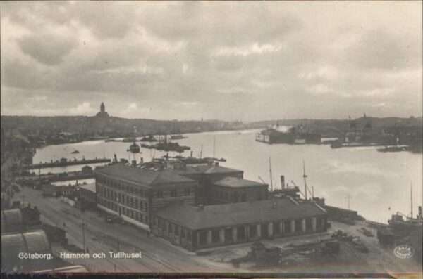 Goeteborg Hamnen Tullhuset Schiff