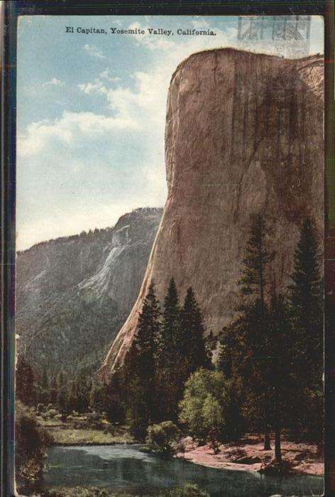 Los Angeles California El Capitan Yosemite Valley [Stempelabsc