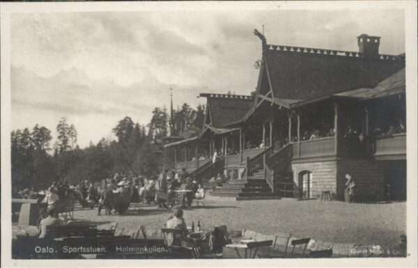 Oslo Norwegen Sportstuen Holmenkollen