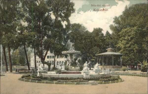 Kolozsvar Springbrunnen