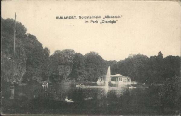 Bukarest Soldatenheim Allenstein Park Cismiglu