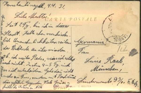 Istanbul Constantinopel Umumi manzara – Bild 2
