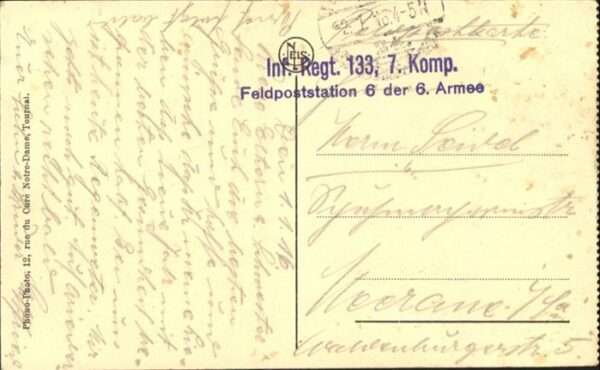 Armentieres La Gare Kutsche – Bild 2
