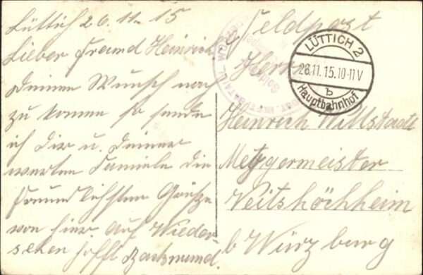 Liege Luettich Gare du Palais Kutsche – Bild 2