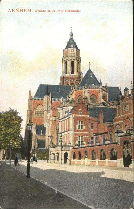 Arnhem Groote Kerk Stadhuis