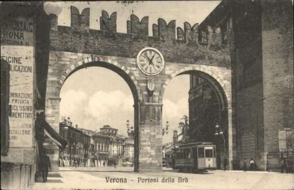 Verona Veneto Portoni della Bra Strassenbahn