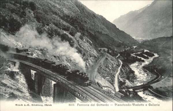 San Gottardo Brücke Zug