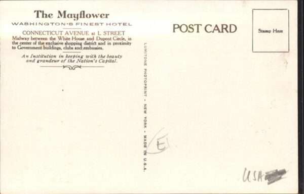 Washington DC Mayflower – Bild 2