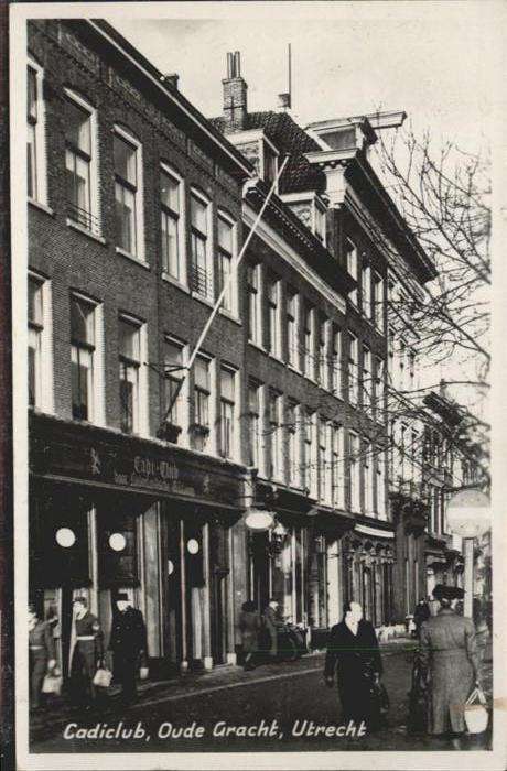Utrecht Cadiclub Oude Gracht
