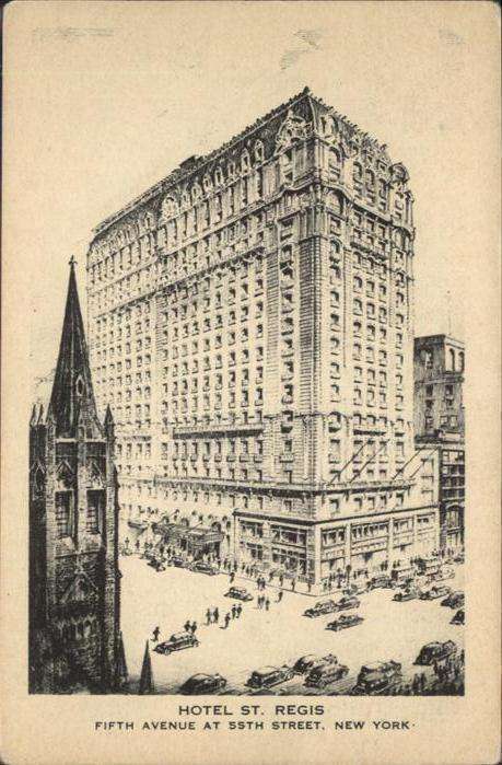 New York City Hotel St Regis