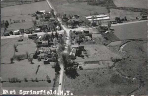 East Springfield New York Fliegeraufnahme