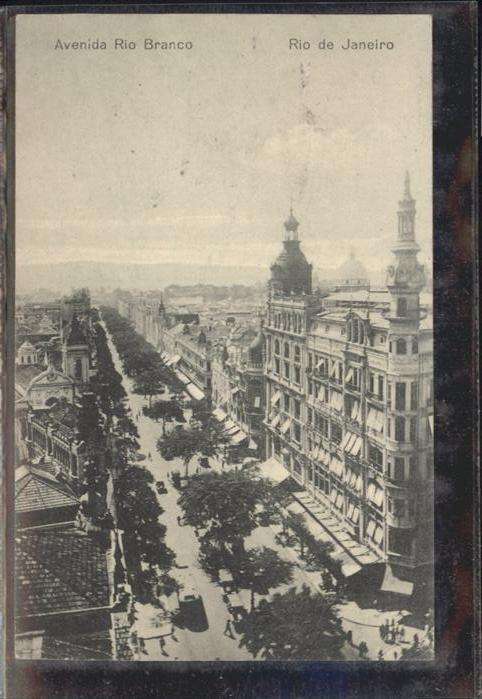 Rio de Janeiro Avenida Rio Branco