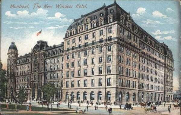 Montreal Quebec New Windsor Hotel Kutsche