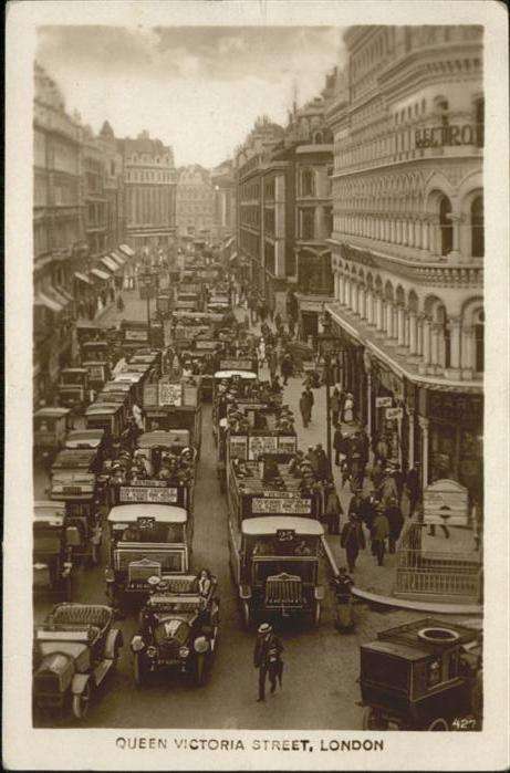 London Queen Victoria Street