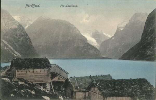 Nordfjord Norwegen Fra Loenvand