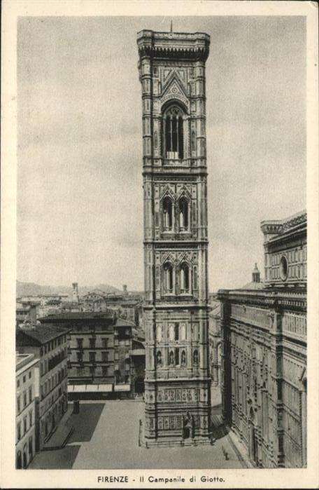 Firenze Florenz Campanile di Giotto